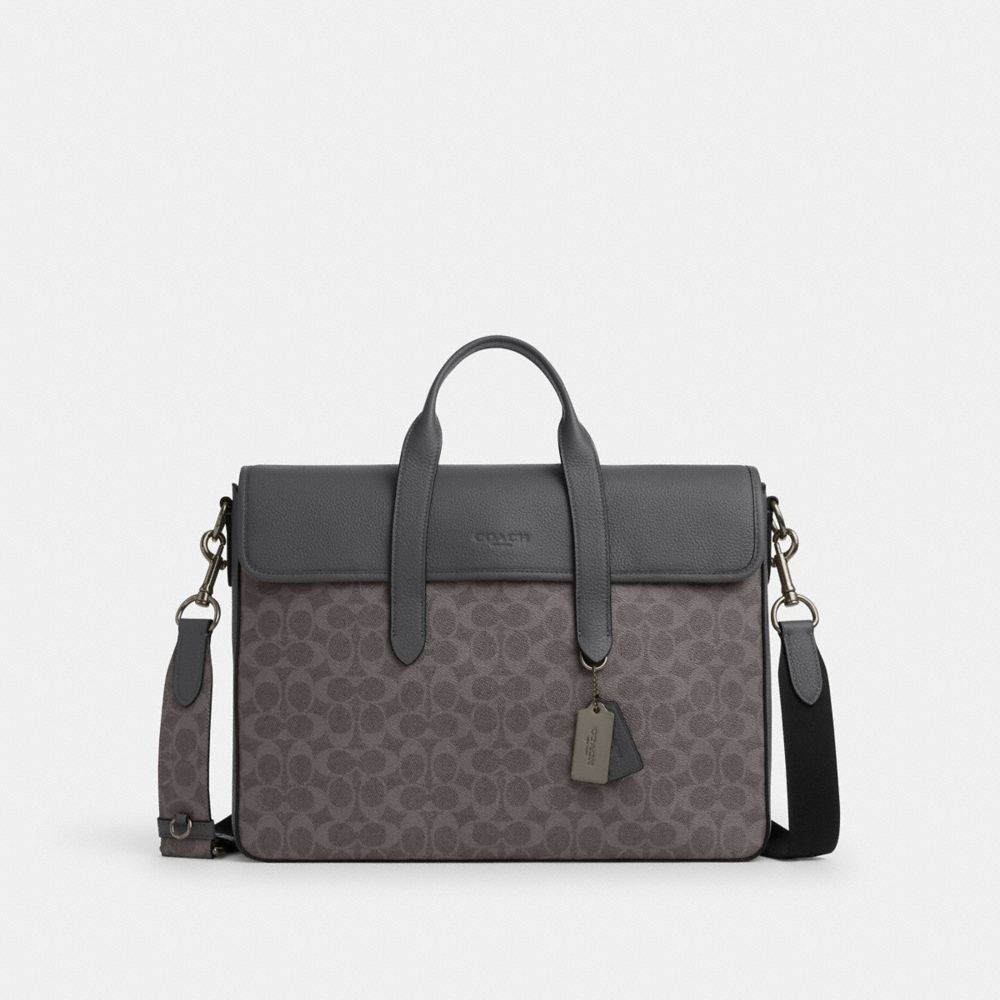 Coach Outlet Sullivan Portfolio Brief In Signature Canvas - Preorder