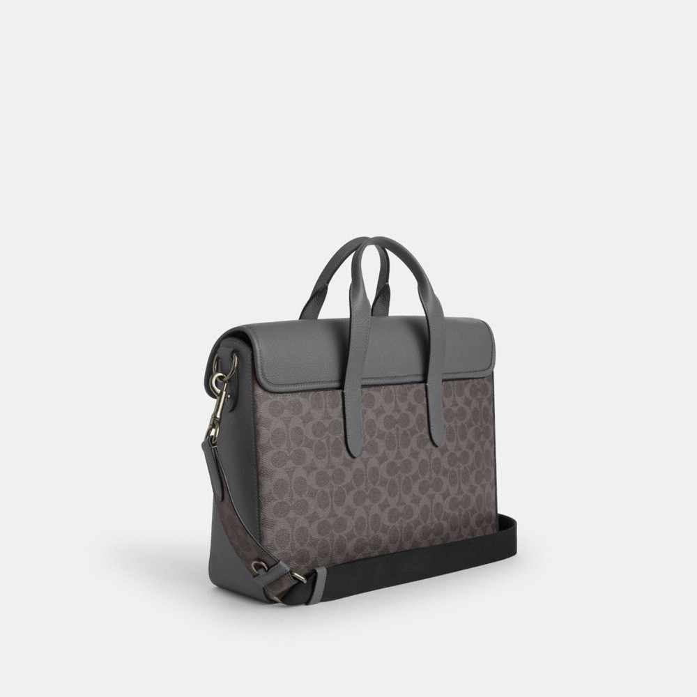 Coach Outlet Sullivan Portfolio Brief In Signature Canvas - Preorder