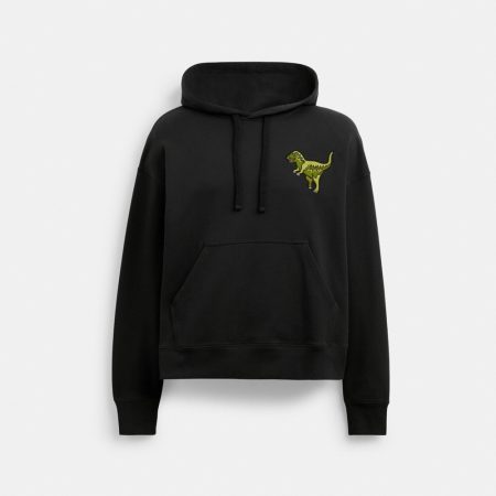 Coach Rexy Hoodie - Preorder — Black