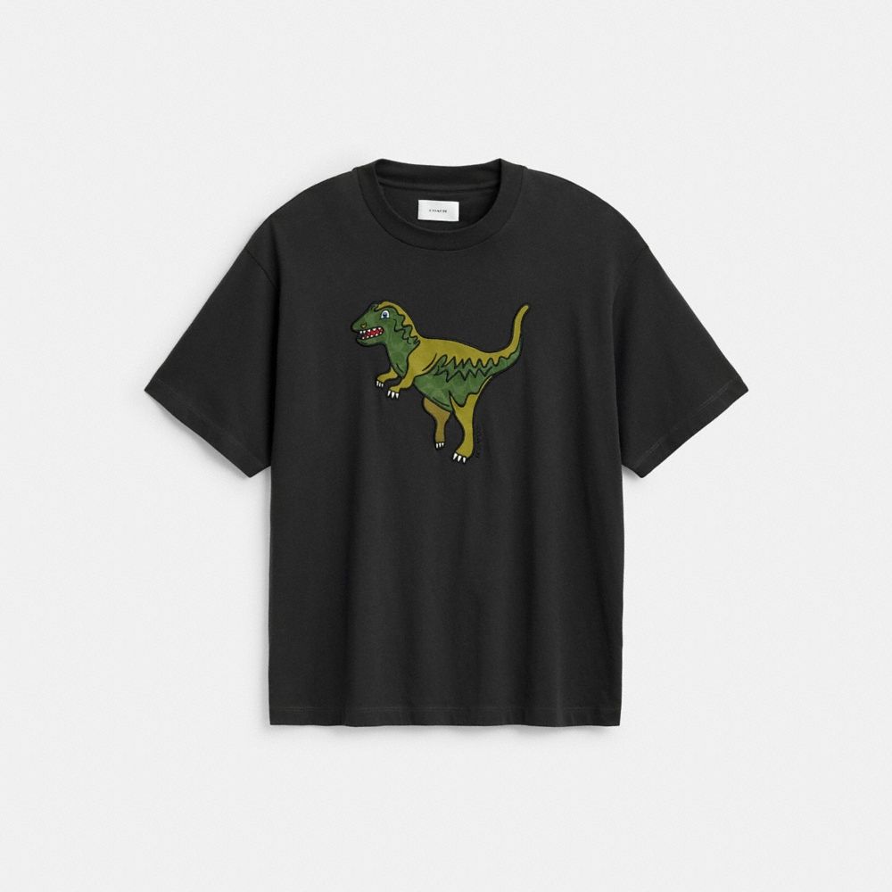 Coach Rexy Relaxed Fit T-Shirt In Organic Cotton - Preorder