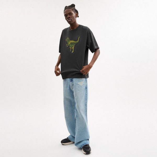 Coach Rexy Relaxed Fit T-Shirt In Organic Cotton - Preorder