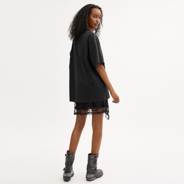 Coach Rexy Relaxed Fit T-Shirt In Organic Cotton - Preorder