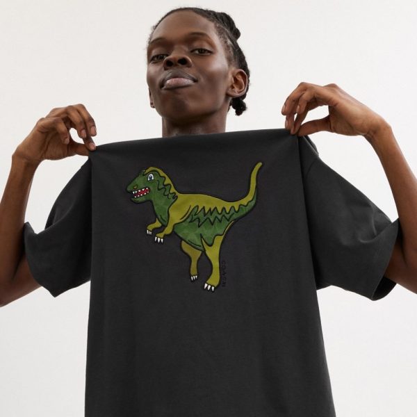 Coach Rexy Relaxed Fit T-Shirt In Organic Cotton - Preorder