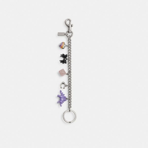 Coach Outlet Motif Chain Bag Charm - Preorder