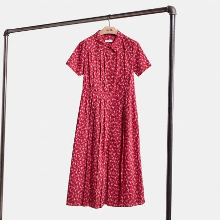 Coach Restored 1930s Dress - Preorder — Red/Beige