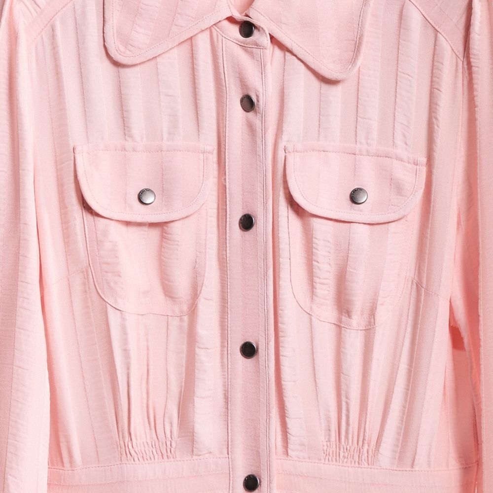 Coach Restored Long Striped Viscose Dress - Preorder - Image 3