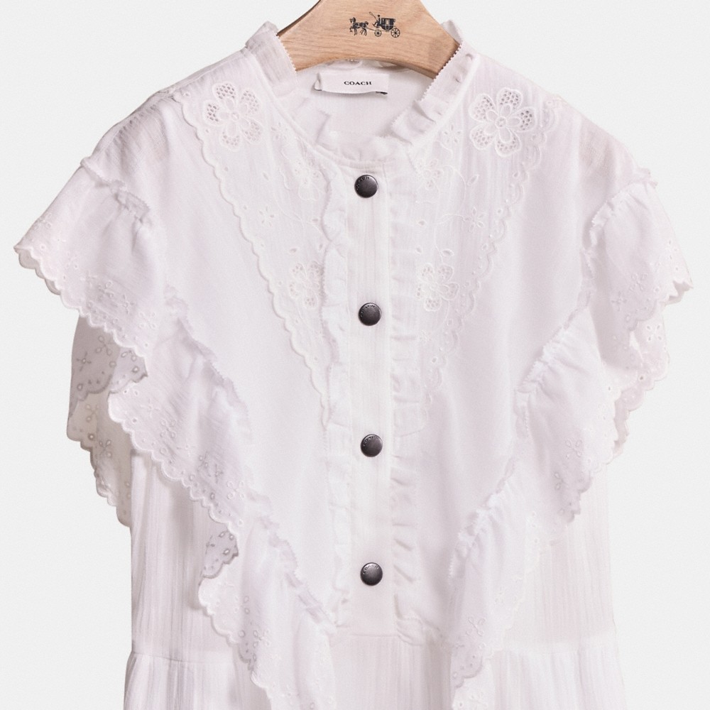 Coach Restored Broderie Anglaise Dress - Preorder