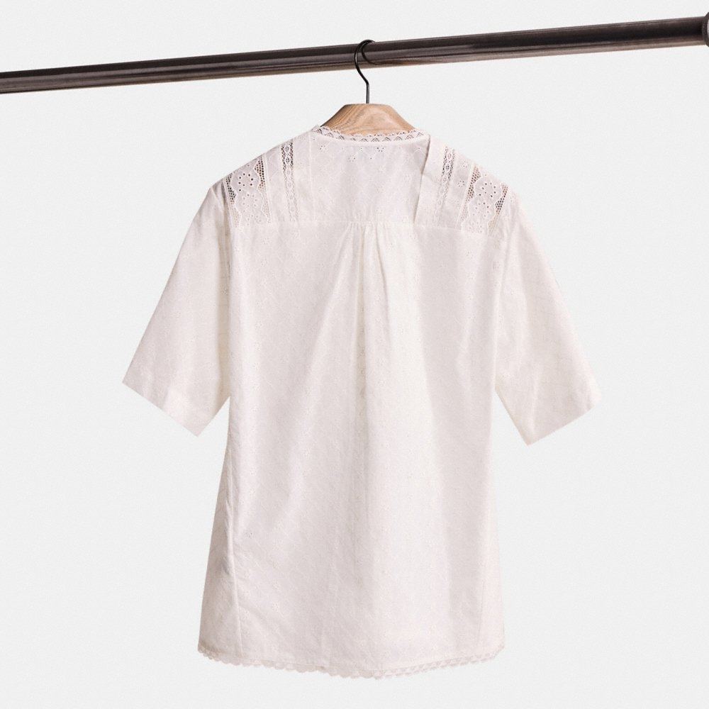 Coach Restored Broderie Anglaise Top - Preorder