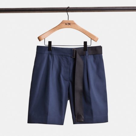 Coach Restored Belted Shorts - Preorder — Navy
