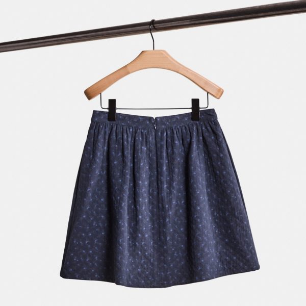Coach Restored Mini Quilted Skirt In Organic Cotton - Preorder