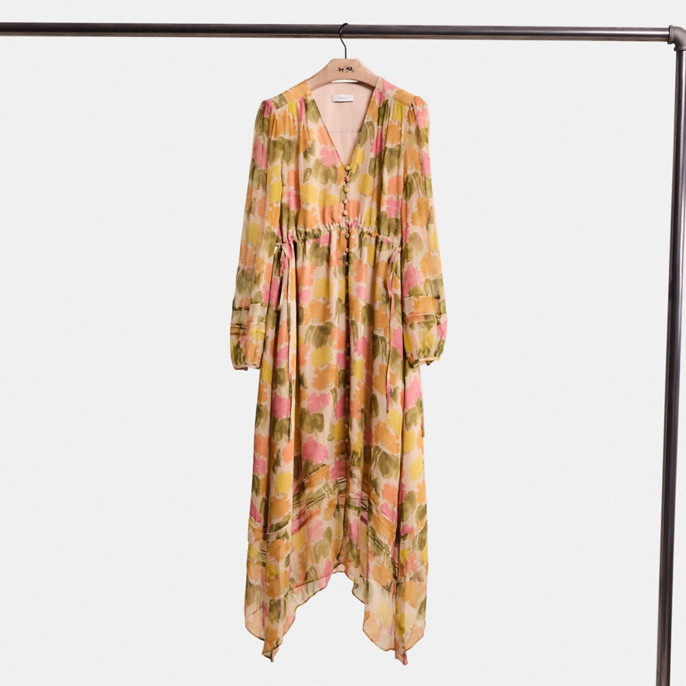 Coach Restored Floral Long Dress - Preorder