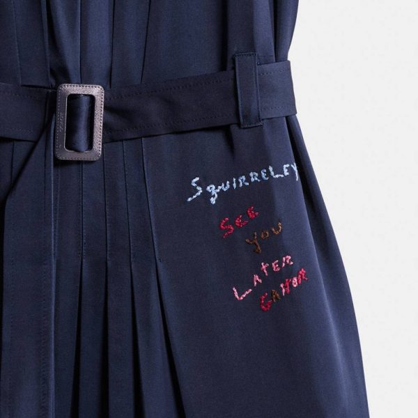 Coach Restored Sleeveless Pleated Dress - Preorder