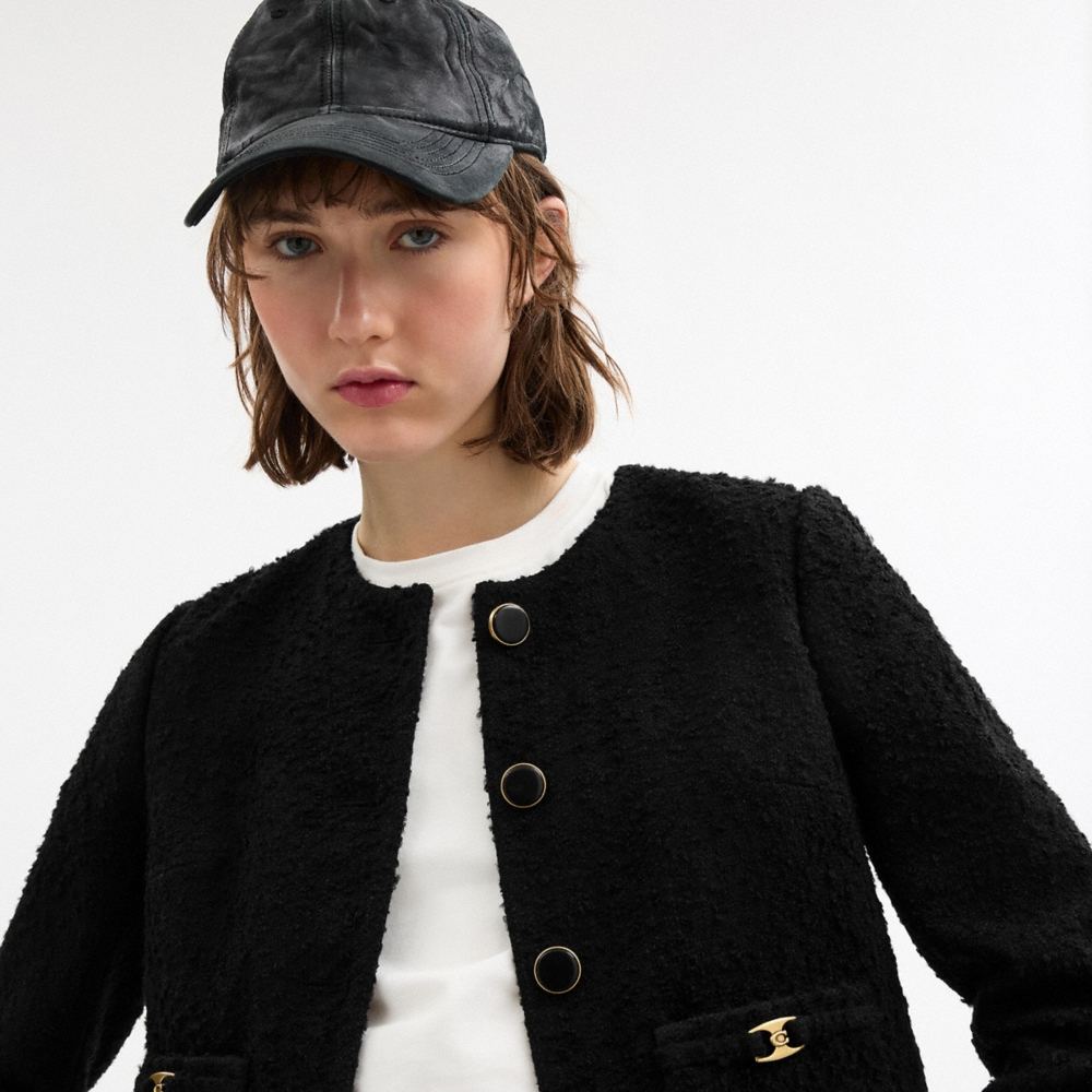 Coach Outlet Heritage C Boucle Jacket - Preorder