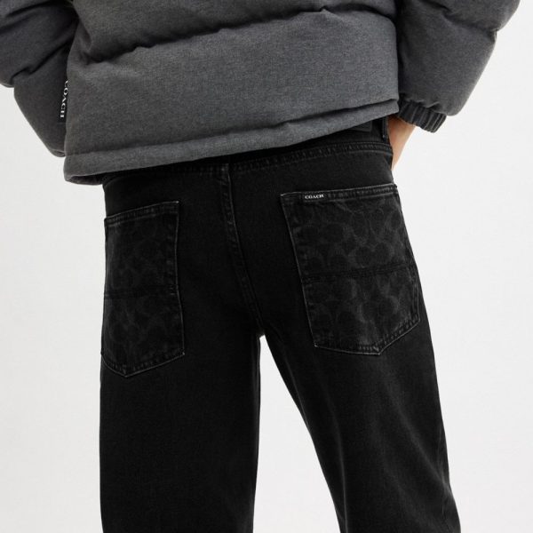 Coach Outlet Straight Fit Denim Jeans - Preorder