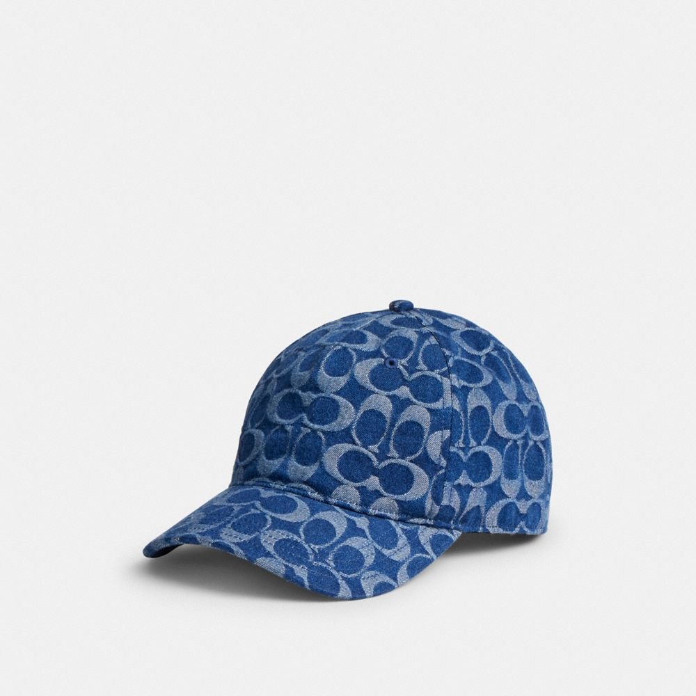 Coach Outlet Signature Denim Baseball Hat - Preorder