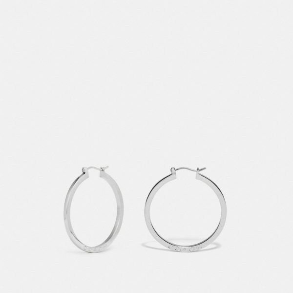 Coach Outlet Hoop Earrings - Preorder