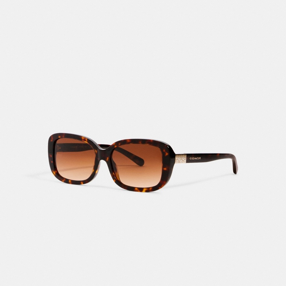 Coach Outlet Signature Rectangle Sunglasses - Preorder