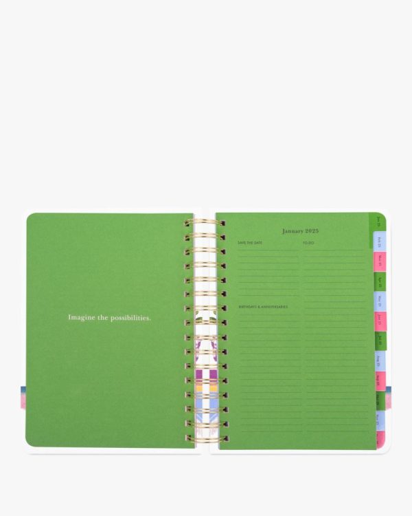 Kate Spade Outlet Bookshelf 2024-25 17-month Large Planner - Preorder