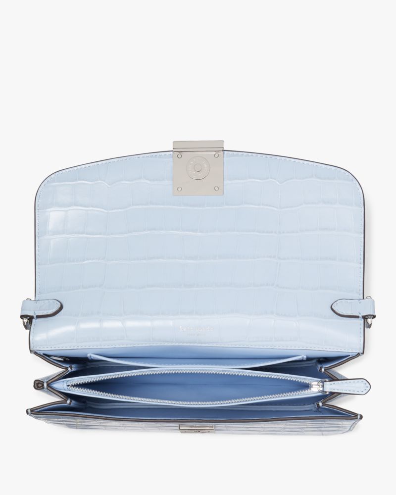 Kate Spade Outlet Dakota Croc-embossed Medium Convertible Shoulder Bag - Preorder