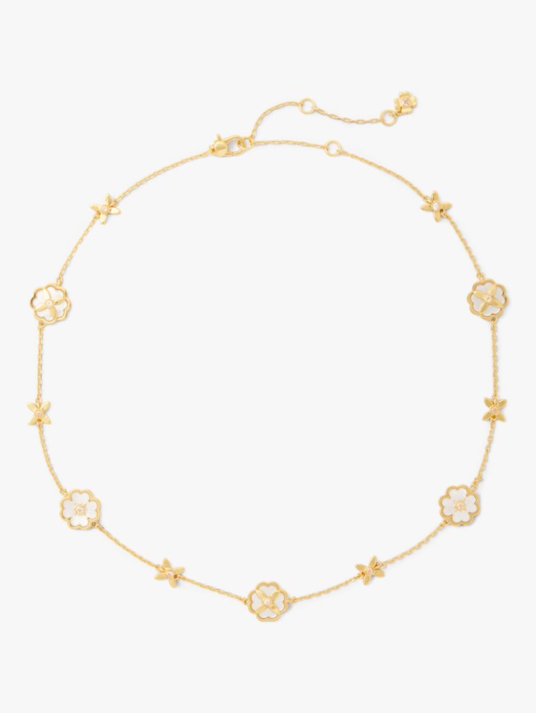 Kate Spade Outlet Heritage Bloom Scatter Necklace - Preorder