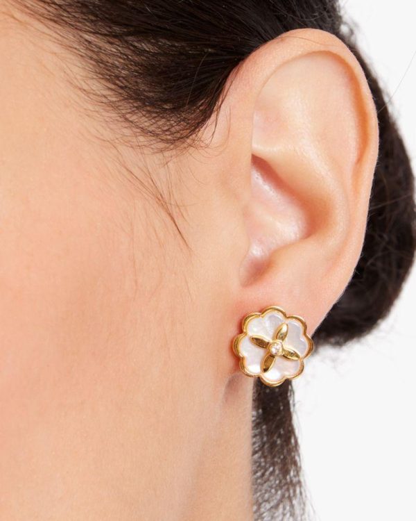 Kate Spade Outlet Heritage Bloom Studs - Preorder