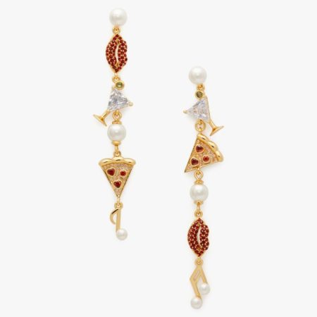 Kate Spade Outlet Hit The Town Linear Earrings - Preorder — Multi