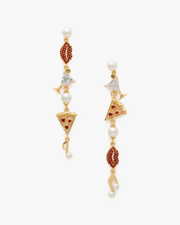 Kate Spade Outlet Hit The Town Linear Earrings - Preorder