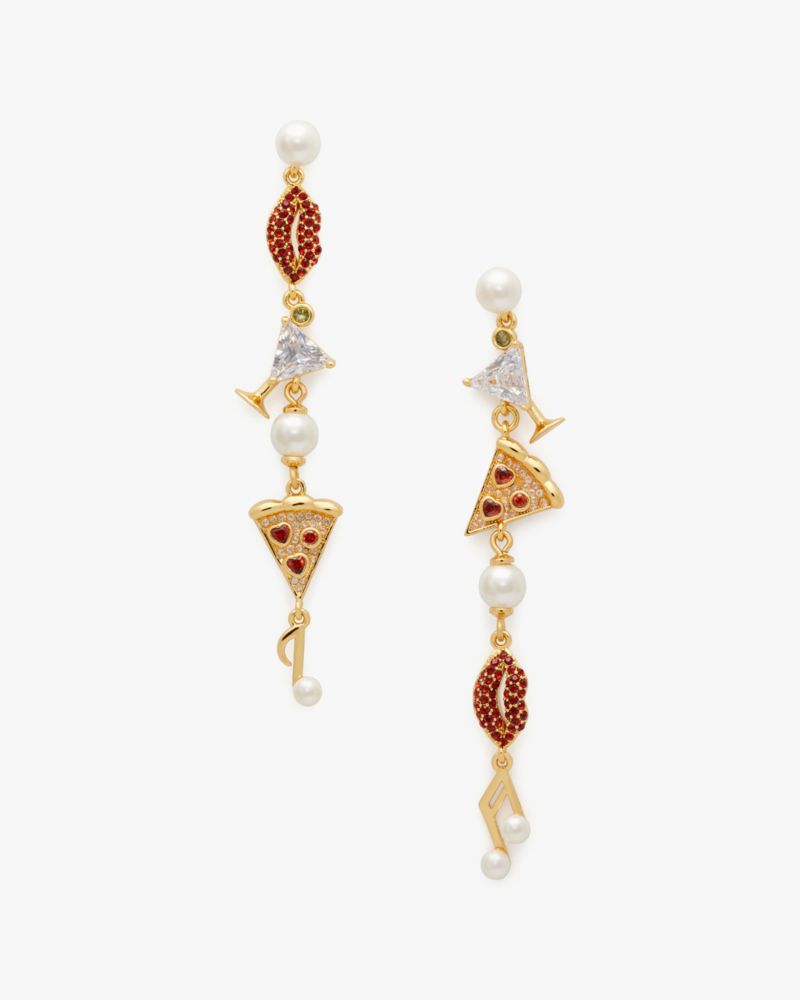 Kate Spade Outlet Hit The Town Linear Earrings - Preorder
