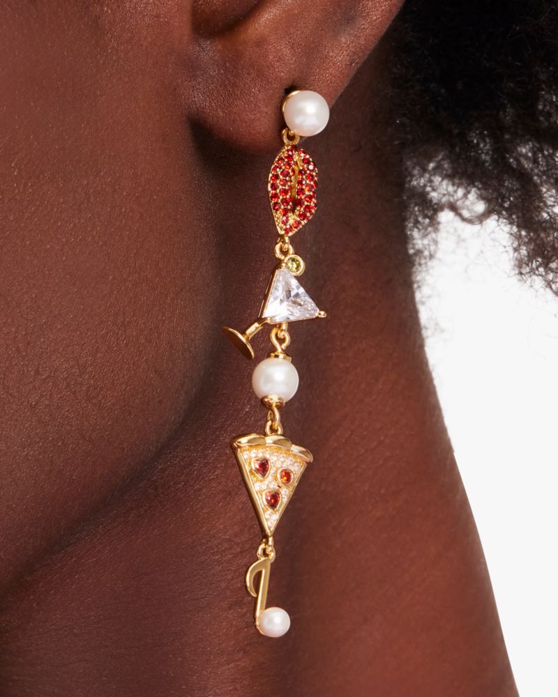Kate Spade Outlet Hit The Town Linear Earrings - Preorder