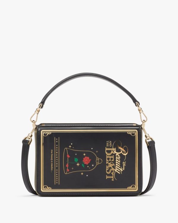 Kate Spade Outlet Disney X Kate Spade New York Beauty And The Beast 3d Book Crossbody - Preorder