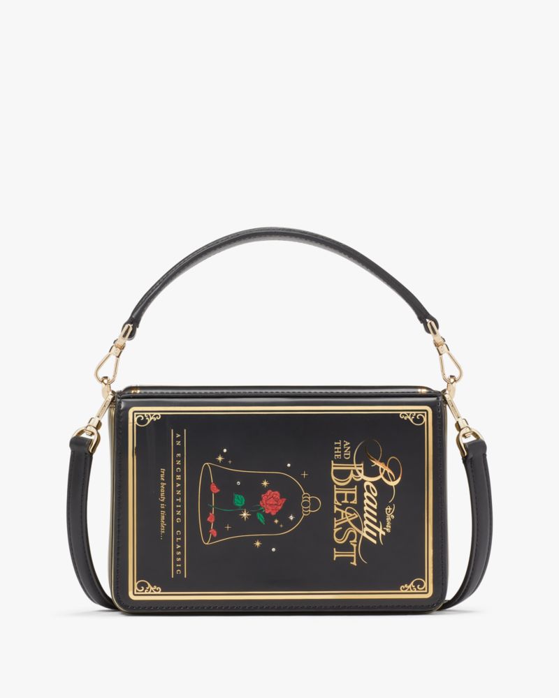 Kate Spade Outlet Disney X Kate Spade New York Beauty And The Beast 3d Book Crossbody - Preorder