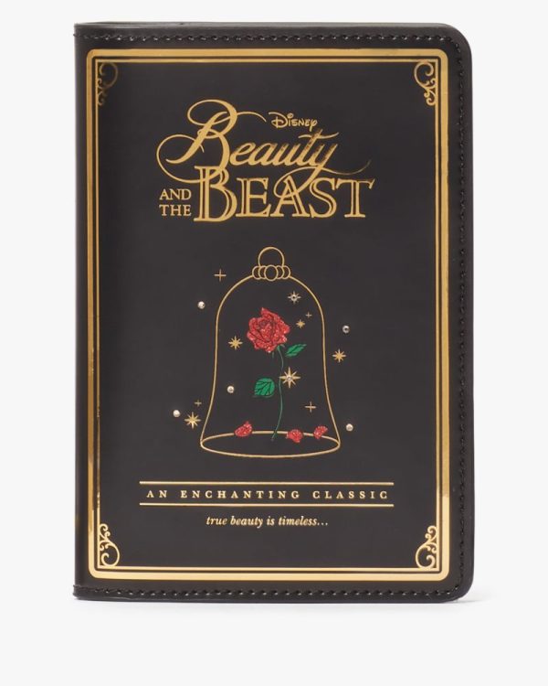 Kate Spade Outlet Disney X Kate Spade New York Beauty And The Beast Passport Holder - Preorder