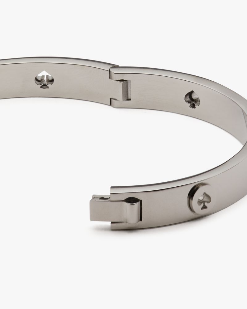 Kate Spade Outlet Spot The Spade Studded Hinged Bangle - Preorder