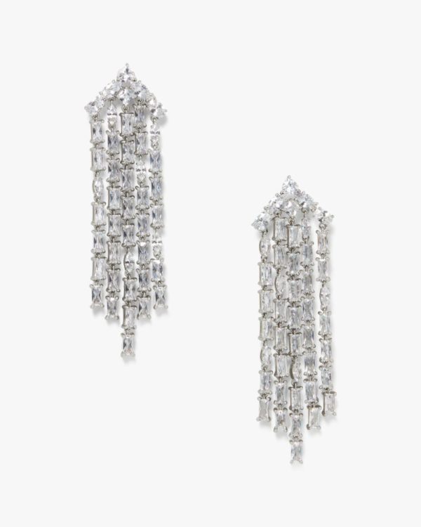 Kate Spade Outlet Showtime Fringe Statement Earrings - Preorder