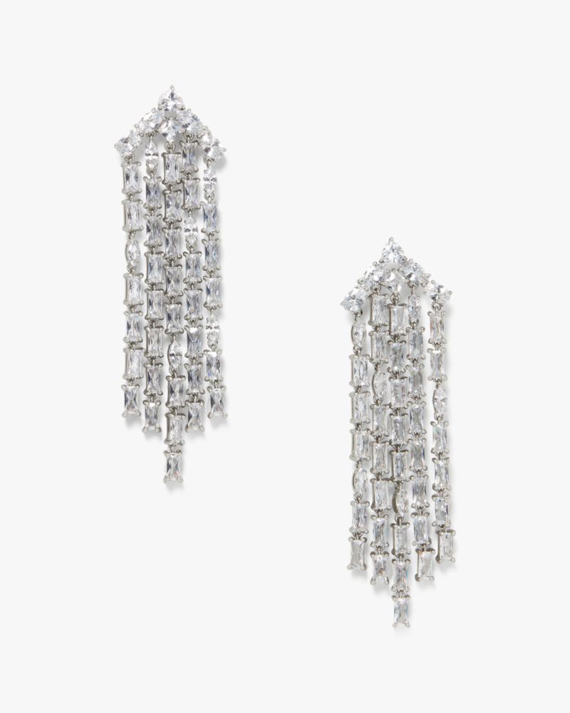 Kate Spade Outlet Showtime Fringe Statement Earrings - Preorder