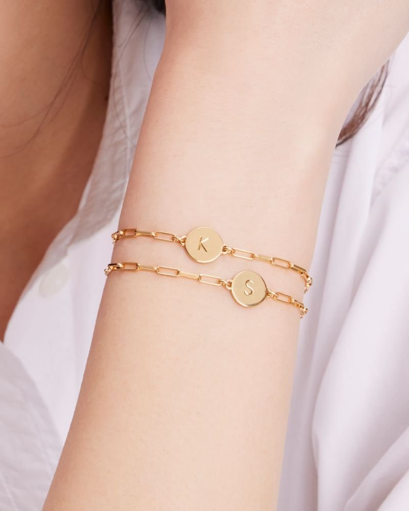 Kate Spade Outlet Initial P Chain Bracelet - Preorder