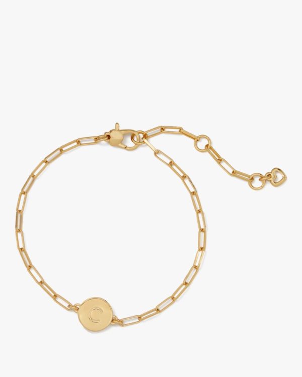 Kate Spade Outlet Initial C Chain Bracelet - Preorder