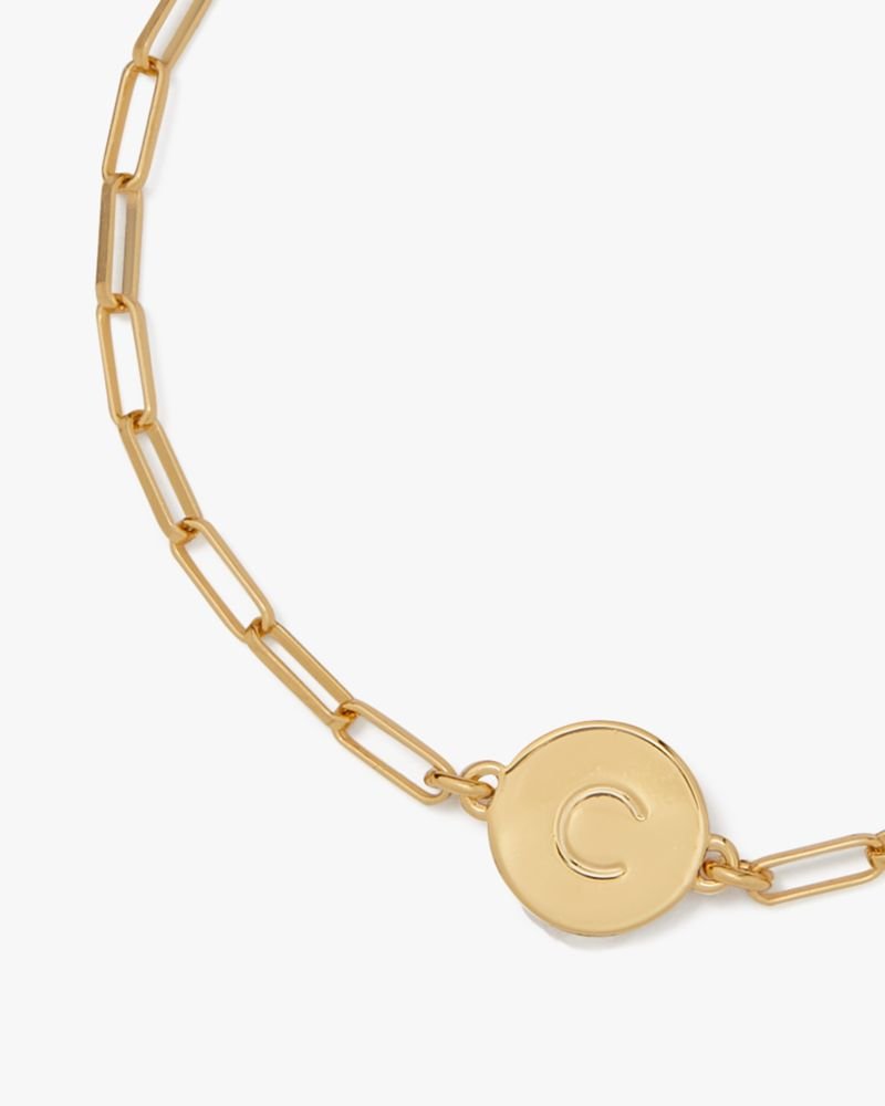 Kate Spade Outlet Initial C Chain Bracelet - Preorder