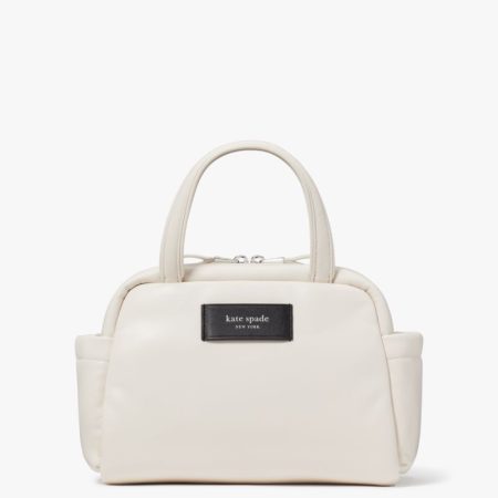 Kate Spade Outlet Puffed Satchel - Preorder — Parchment