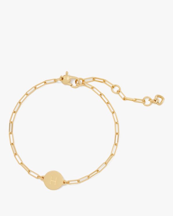 Kate Spade Outlet Initial H Chain Bracelet - Preorder