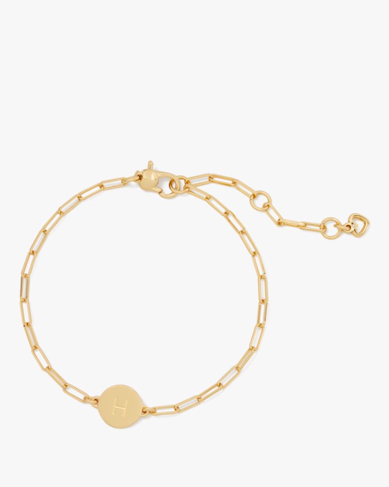 Kate Spade Outlet Initial H Chain Bracelet - Preorder