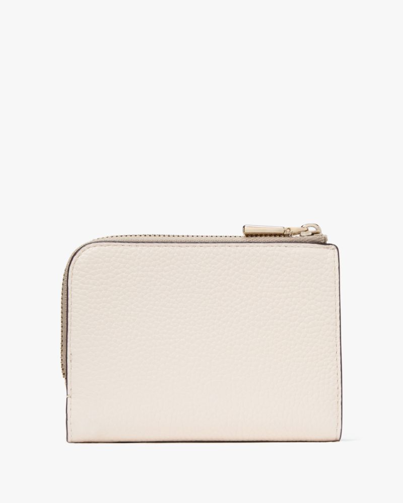 Kate Spade Outlet Ava Colorblocked Pebbled Leather Zip Bifold Wallet - Preorder