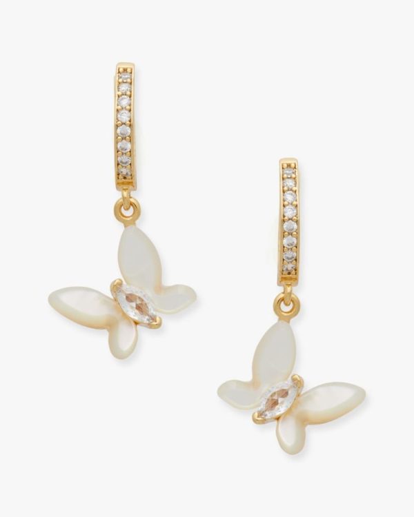 Kate Spade Outlet Social Butterfly Huggies - Preorder