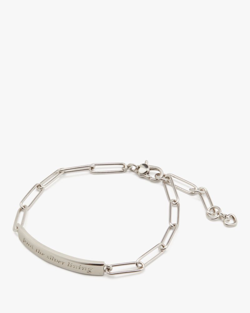 Kate Spade Outlet Silver Lining Id Bracelet - Preorder