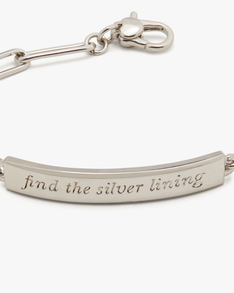 Kate Spade Outlet Silver Lining Id Bracelet - Preorder