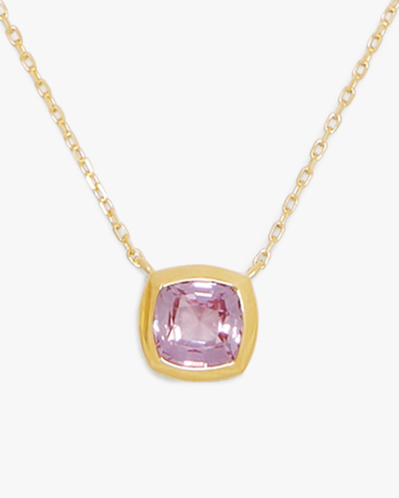 Kate Spade Outlet Kate Spade Fine Time To Shine Gem Pendant - Preorder