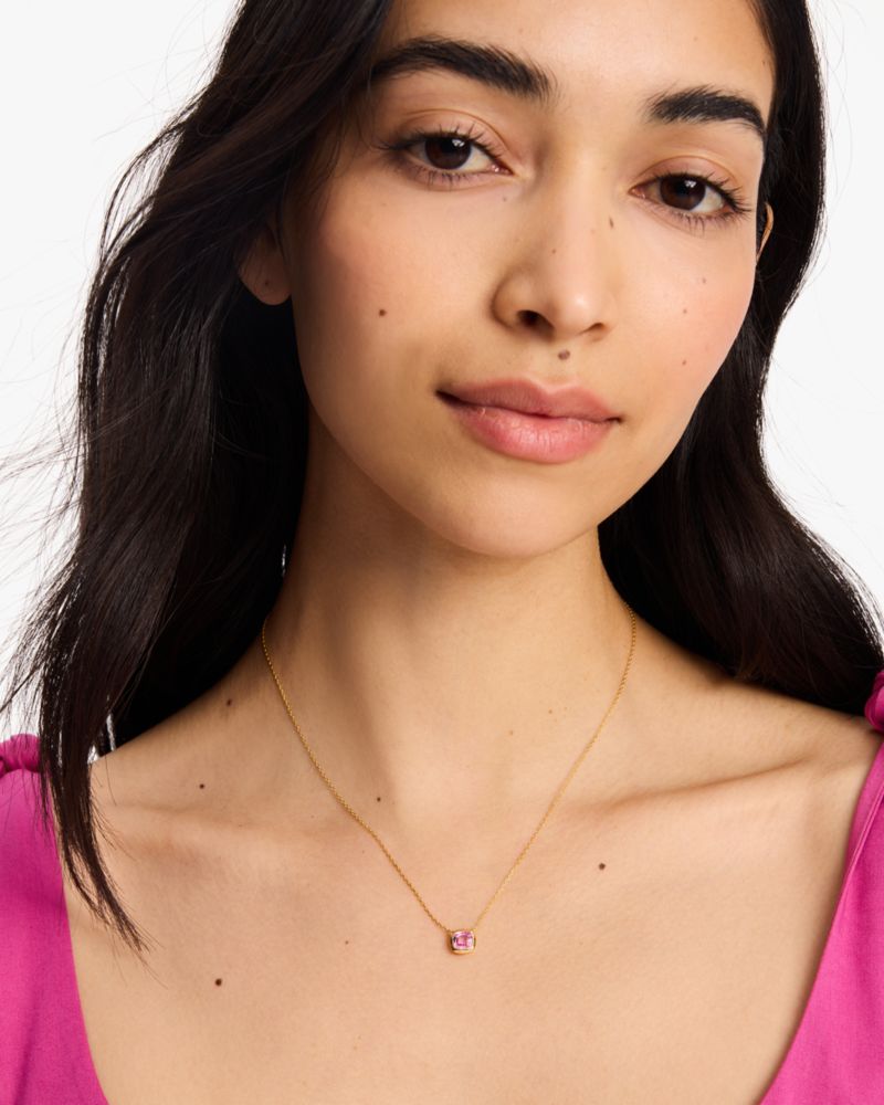 Kate Spade Outlet Kate Spade Fine Time To Shine Gem Pendant - Preorder