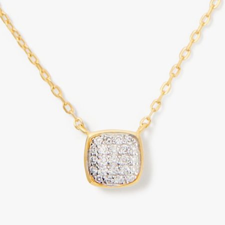 Kate Spade Outlet Kate Spade Fine Time To Shine Pavé Diamond Pendant - Preorder — Gold