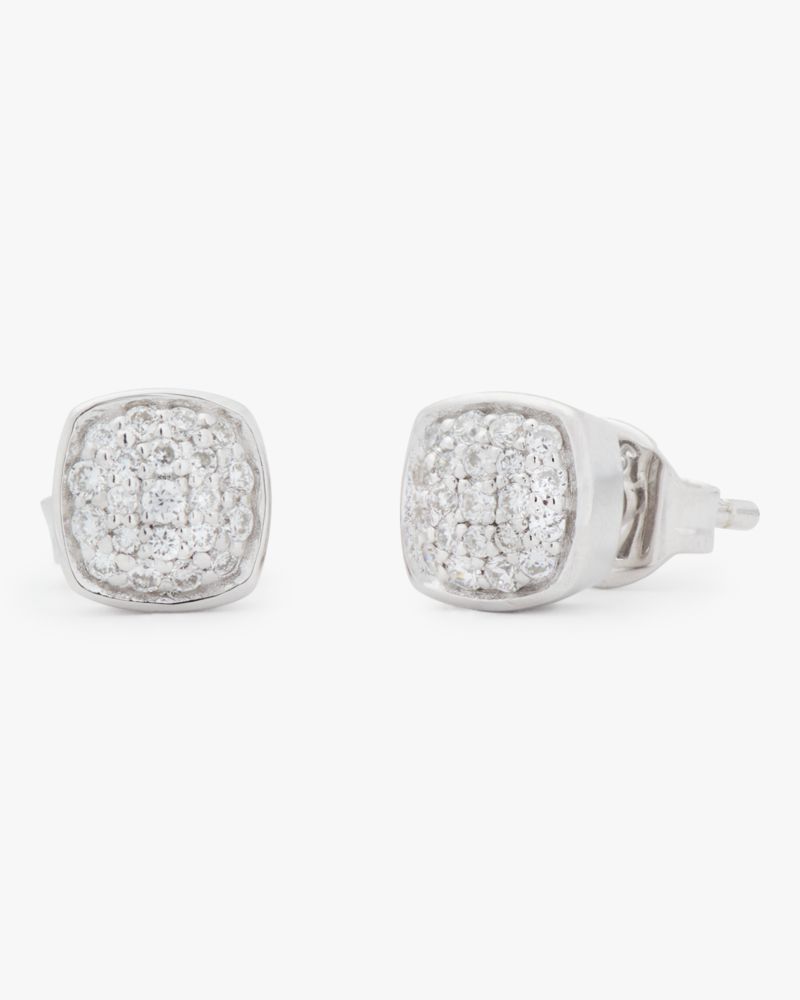 Kate Spade Outlet Kate Spade Fine Time To Shine Pavé Diamond Studs - Preorder