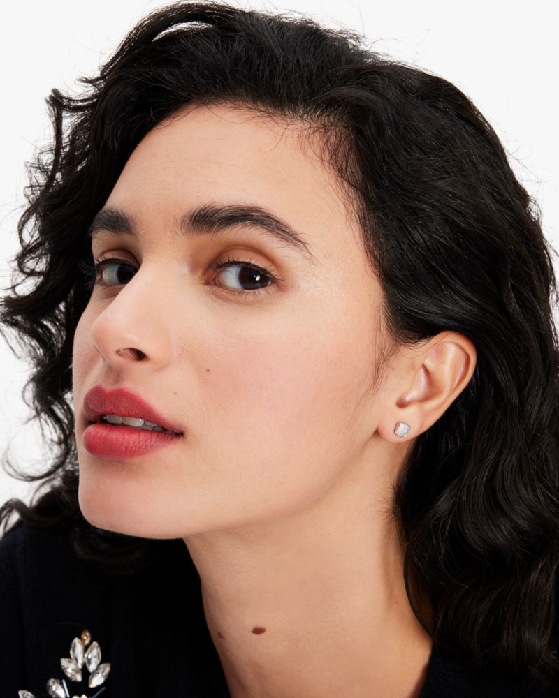 Kate Spade Outlet Kate Spade Fine Time To Shine Pavé Diamond Studs - Preorder